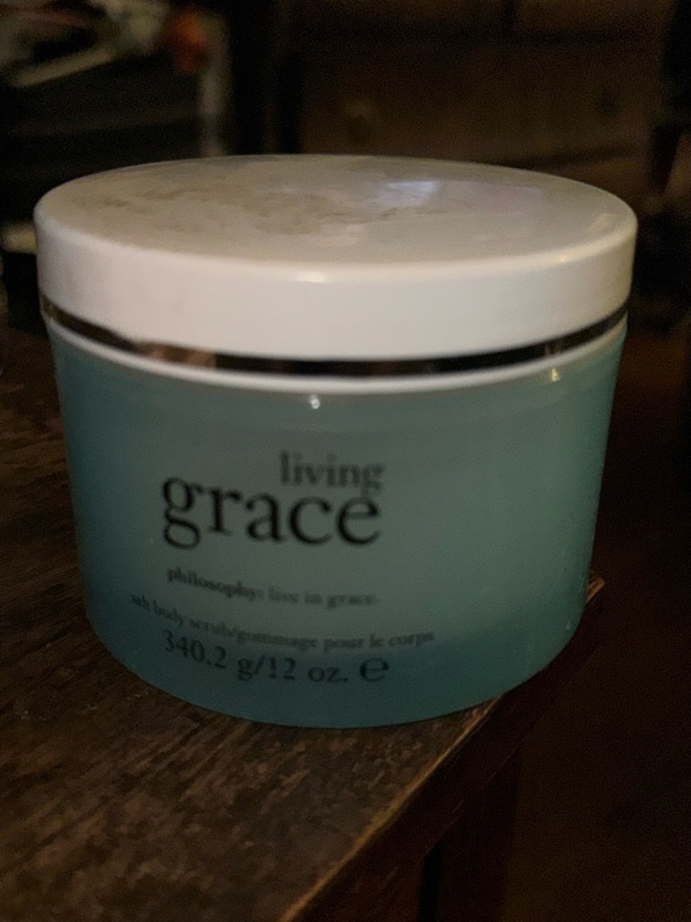 Philosophy Living Grace Body Scrub - Aqua & White